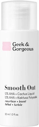 Сыворотка Geek & Gorgeous Smooth Out 12% AHA + Кактус Жидкая
