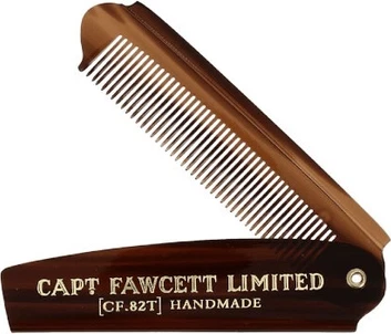 Расческа складная Captain Fawcett для бороды Cf82
