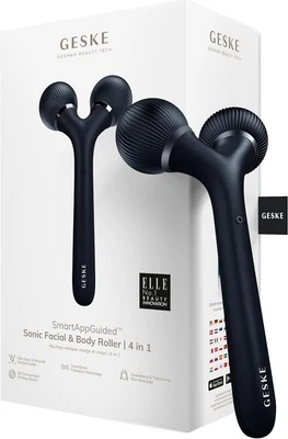 Микроигольчатый роллер Geske Smartappguidedtm Sonic Facial & Body Roller 4 в 1