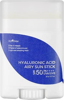 Isntree Hyaluronic Acid Airy quyosh kremi tayoqchasi