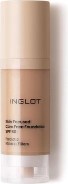 Тональная основа Inglot Illuminating Foundation с уходовыми компонентами и SPF-защитой