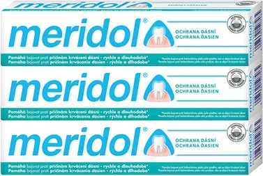 Toothpaste Meridol Tripack
