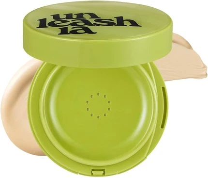 Тональная основа-кушон Unleashia Satin Wear Healthy Green Cushion
