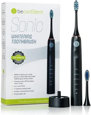 Электрическая зубная щетка Beconfident Sonic Electric Whitening Toothbrush Black Rose Gold