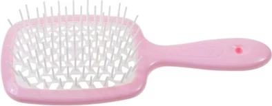 Расческа Janeke Superbrush для распутывания волос пастельно-розового цвета