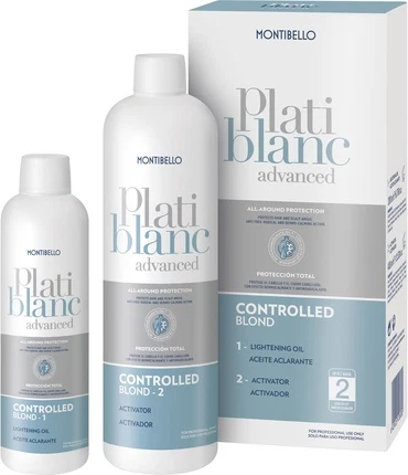 Осветляющая пудра для волос Bleaching Controlled Blond Montibello Platiblanc Advanced