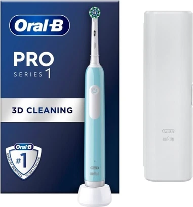 Электрическая зубная щетка Oral-B Pro1 Turquoise TC