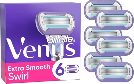 Сменные кассеты для бритвы Gillette Venus Extra Smooth Swirl