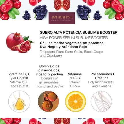 Антивозрастная сыворотка Atashi Antioxidant High Potency Sublime Booster Serum
