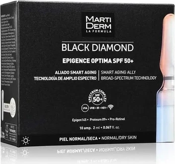 Солнцезащитное средство для лица Martiderm Black Diamond Epigence Optima