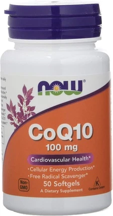 Витаминная сыворотка Now Foods CoQ10 для здоровья сердечно-сосудистой системы