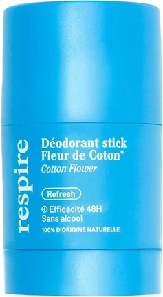 Deodorant Stick Respire Organic Cotton Flower