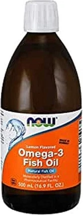 Рыбий жир жидкий Now Foods