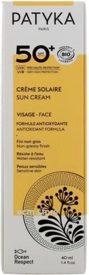 Солнцезащитный крем Patyka Organic Face Sunscreen SPF 50+