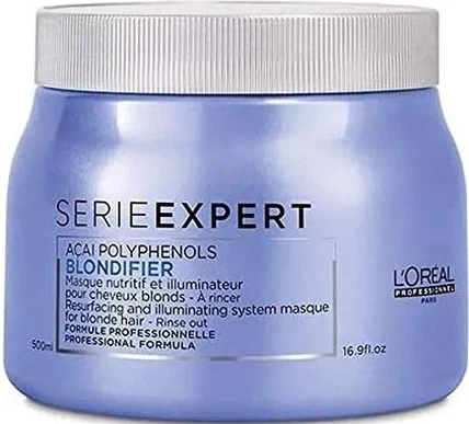 Маска для волос L'Oreal Professional Blondifier с полифенолами асаи для восстановления и придания сияния