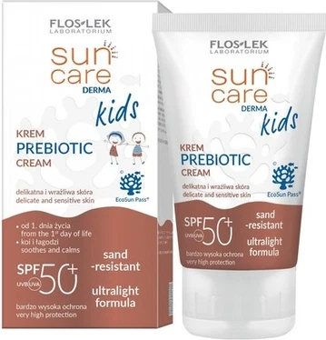 Sun Protection Cream Floslek Sun Care Derma Kids Prebiotic Cream SPF 50+