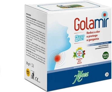 Пастилки Aboca Golamir 2act