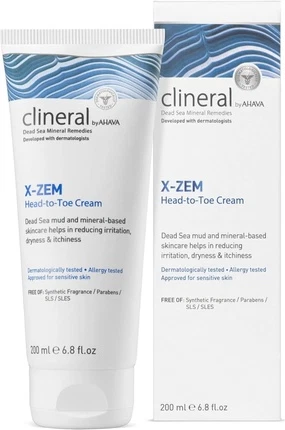 Vazn uchun krem Ahava Clineral X-ZEM