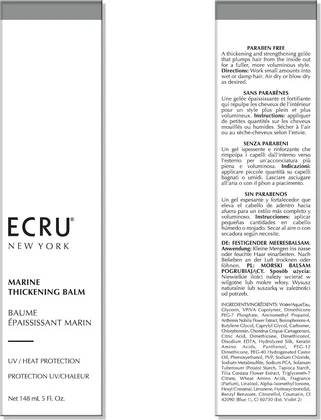 Бальзам для утолщения волос Ecru New York Marine