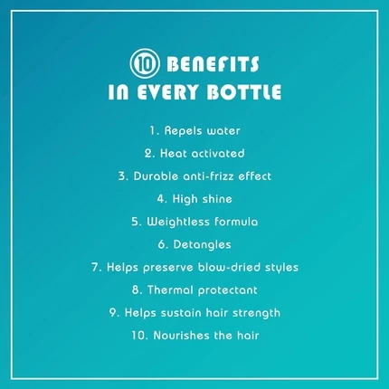 Сыворотка для волос Its A 10 Miracle Blow Dry H2O Shield Контроль влажности Устранение пушистости