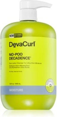 Cleanser Devacurl No-Poo Decadence Zero Lather Cleanser For Ultra-Rich Moisture Green Oasis
