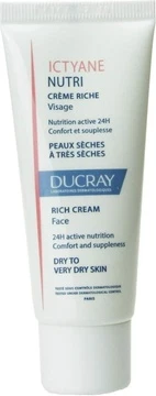 Крем для тела Ducray Ictyane Nutri Rica Crema