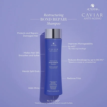 Шампунь Alterna Caviar Anti-Aging Restructuring Bond Repair