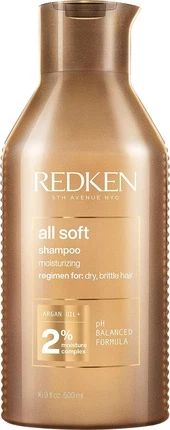Шампунь Redken All Soft с Омега-6 и Аргановым Маслом