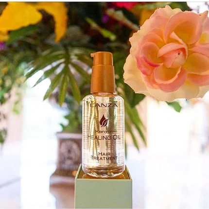 Sochni davolash uchun moy L'Anza Keratin Healing Oil Treatment