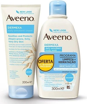 Набор для ухода за телом Aveeno Dermexa Daily Emollient Cream
