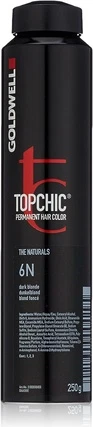 Стойкая краска для волос Goldwell Topchic Depot 6N Темный блонд