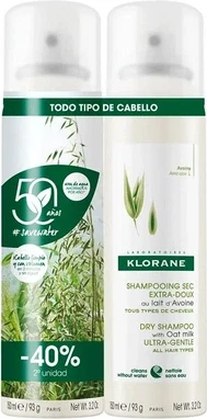 Сухой шампунь «Klorane» с овсяным молоком