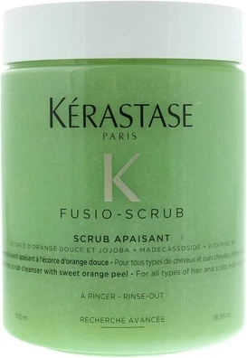 Разглаживающий очищающий скраб для кожи головы Kerastase Fusioscrub