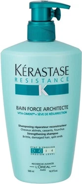 Kerastase Kuchaytiruvchi Shampoo Zararlangan va Mo'rt Sochlar Uchun