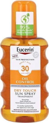 Солнцезащитный спрей Eucerin Oil Control Dry Touch SPF30