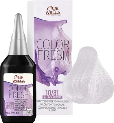 Окрашивание волос Wella Color Fresh Color 10/81 Платиновый Пепельный Перламутровый Золотистый Блонд