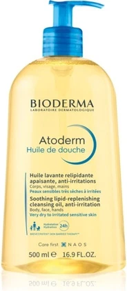 Масло для душа Bioderma Atoderm Успокаивающее Ультрапитательное