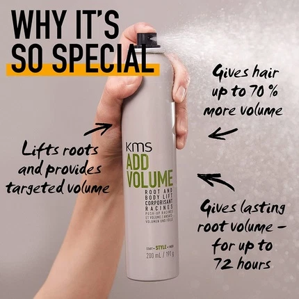 Soch uchun lak KMS Addvolume Root and Body Lift