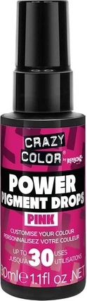 Полуперманентная краска Crazy Color Pink Power Пигменты Ультраконцентрированный Тонер для Кастомизации