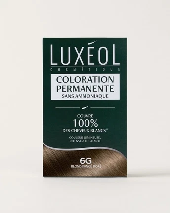 Краска для волос Luxeol Темный Золотистый Блонд