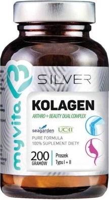 Порошок Myvita Silver Collagen Arthro + Beauty
