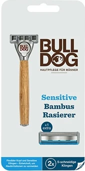 Бритва Razor Bulldog Bamboo Sensitive с 2 сменными головками