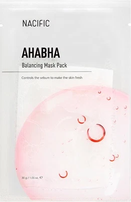 Sheet Mask Nacific Ahabha Balancing Mask Pack