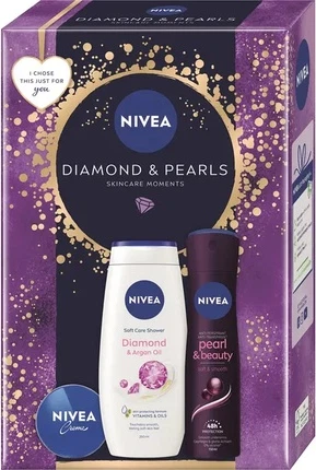 Набор для ухода за лицом Nivea Diamond & Pearls Подарочный набор