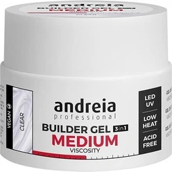 Builder Gel Andreia Medium Viscosity Clear