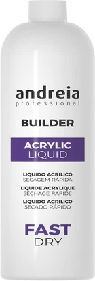 Акриловая мономерная жидкость Andreia для наращивания ногтей, быстросохнущая