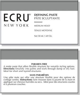 Styling Balm Ecru New York Defining Paste