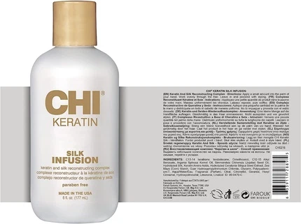 Soch uchun Keratin Silk Infusion Chi