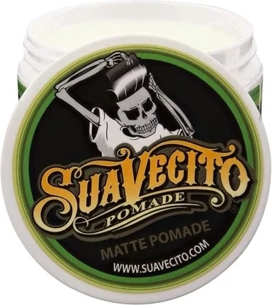 Soch uchun o'rtacha fiksatsiyali pomada Suavecito Matte Formula
