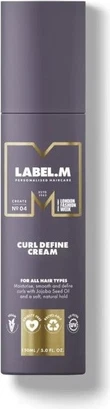 label.m Sirg'ali sochlar uchun soch turmagi kremiCurl Define Cream
